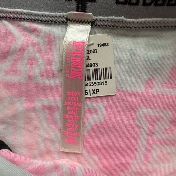 Victoria’s Secret PINK | Pastel Rainbow Logo Boyshort Panties | Size Extra Small - Picture 5 of 7